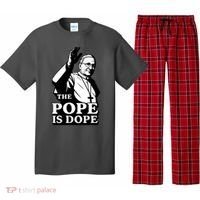 The Pope Is Dope Pope Leo XIV Pajama Set thumb 0