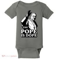 The Pope Is Dope Pope Leo XIV Baby Bodysuit thumb 0