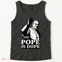 The Pope Is Dope Pope Leo XIV Tank Top thumb 2