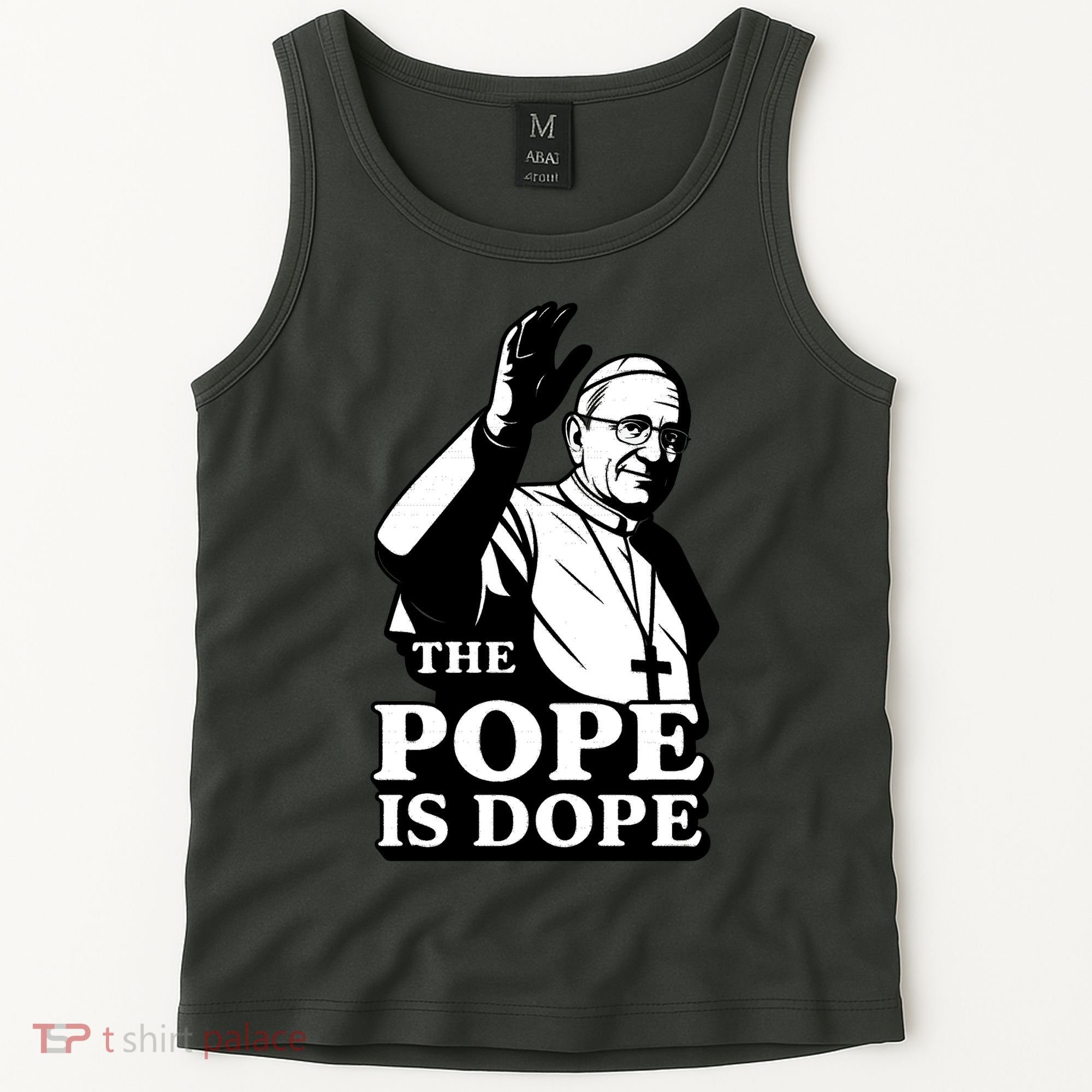 The Pope Is Dope Pope Leo XIV Tank Top