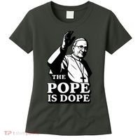 The Pope Is Dope Pope Leo XIV Women's T-Shirt thumb 0