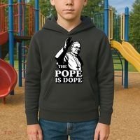 The Pope Is Dope Pope Leo XIV Kids Hoodie thumb 2