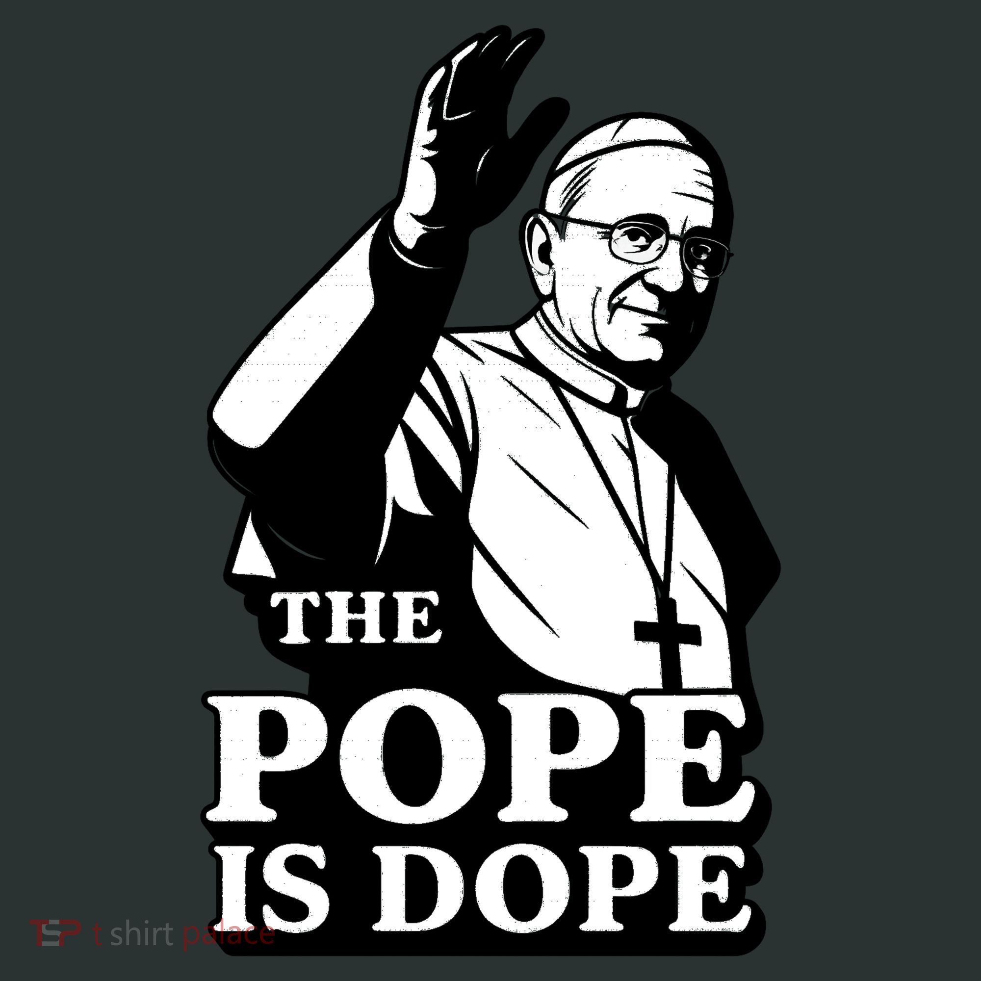 The Pope Is Dope Pope Leo XIV Kids Hoodie