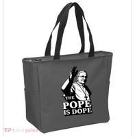 The Pope Is Dope Pope Leo XIV Tote Bag thumb 2