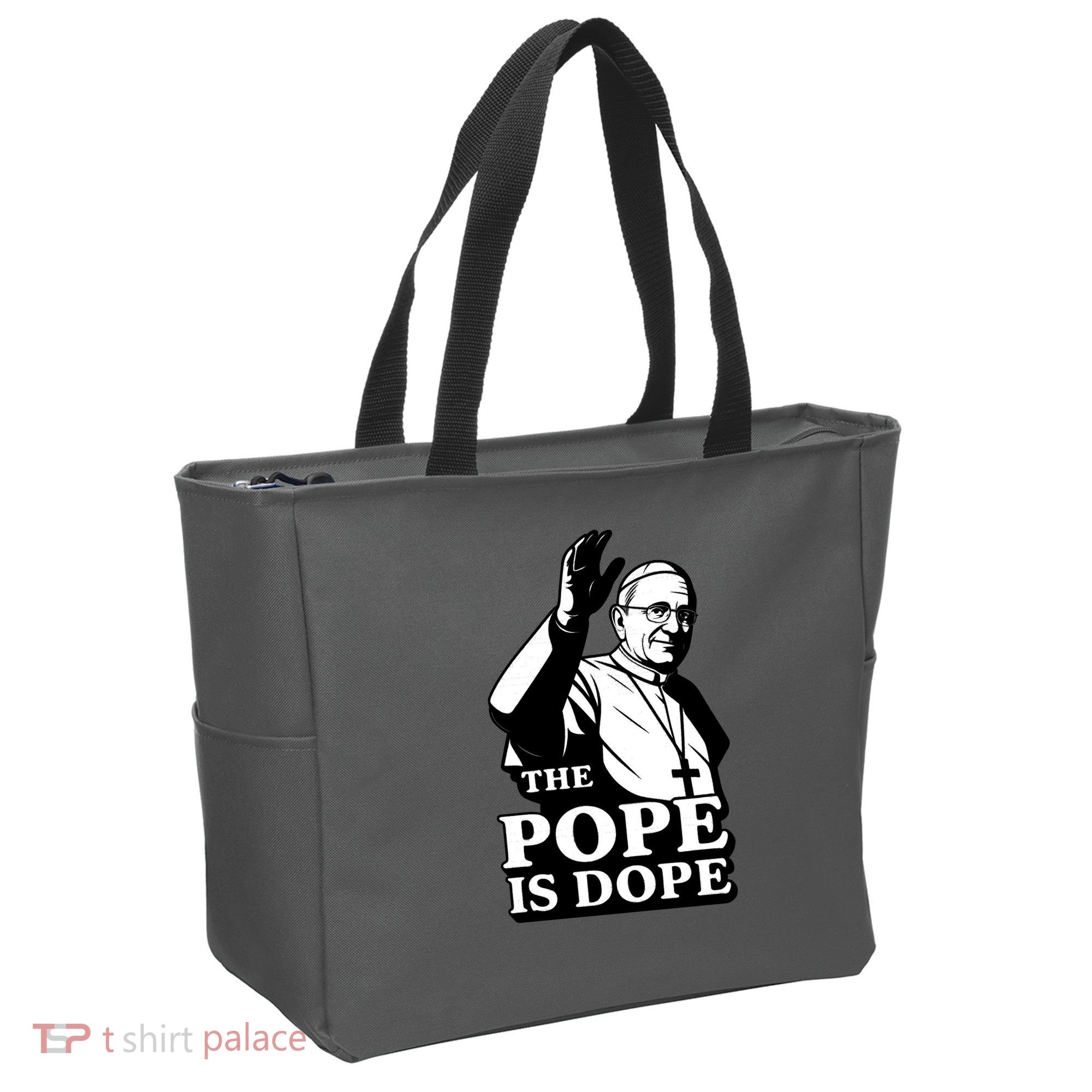 The Pope Is Dope Pope Leo XIV Tote Bag