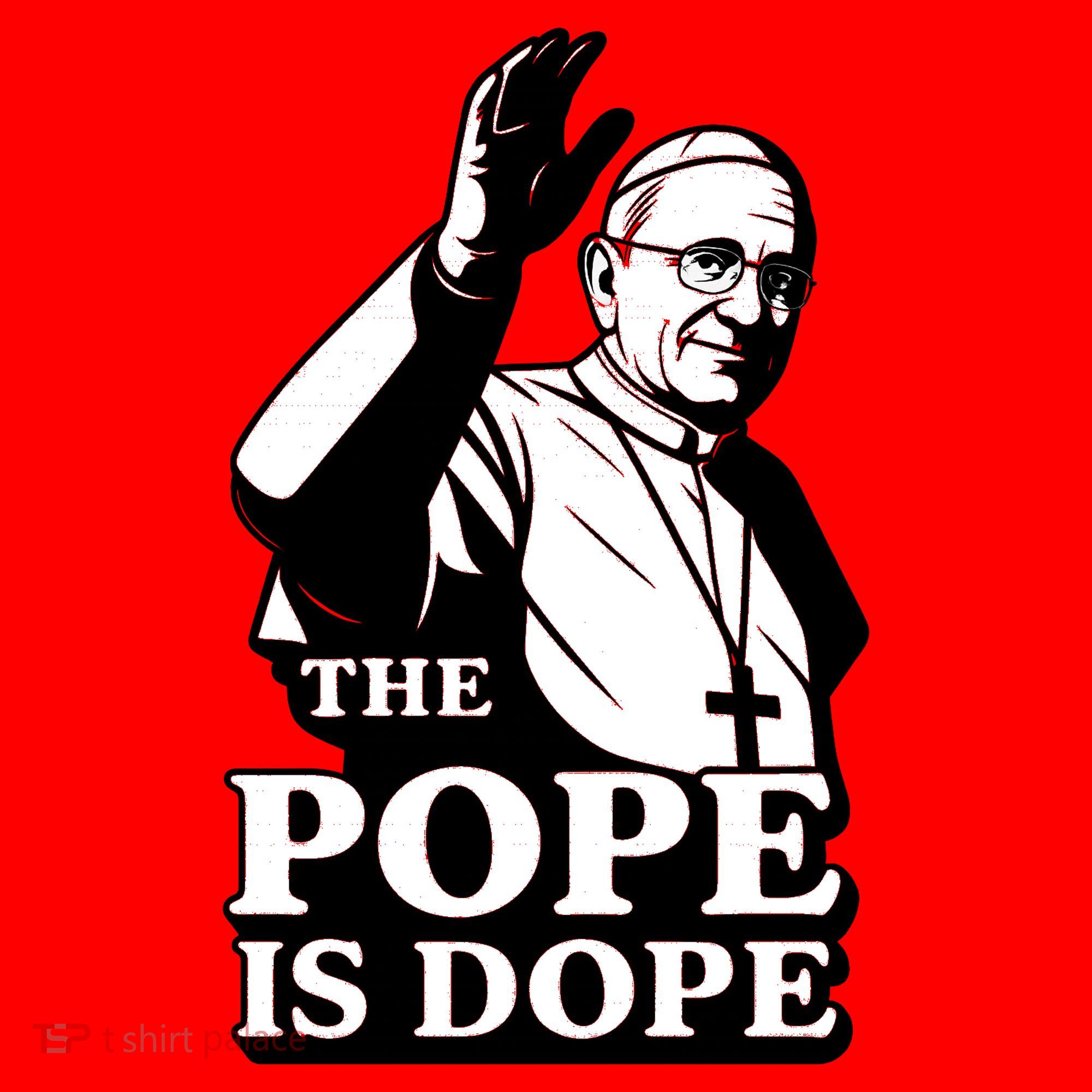 The Pope Is Dope Pope Leo XIV Santa Hat