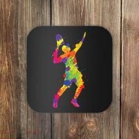 Tennis Player Kids Boy Coaster thumb 0