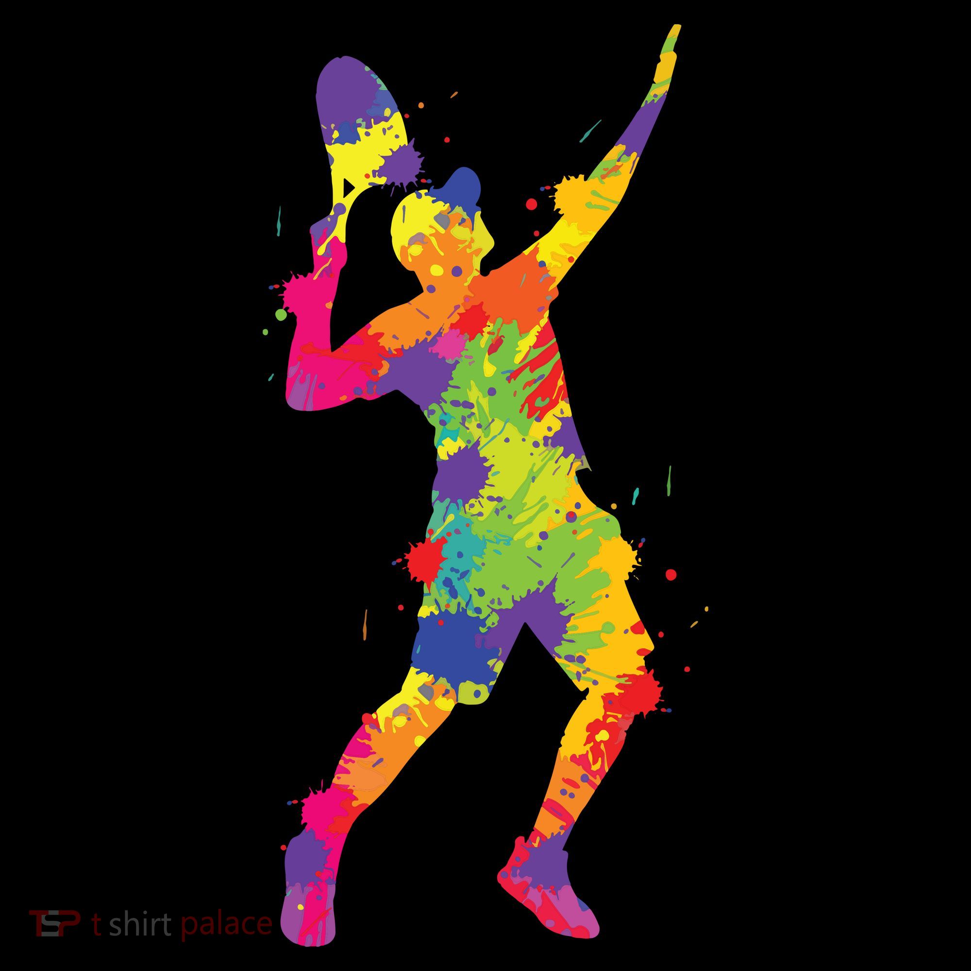 Tennis Player Kids Boy Women's Hoodie