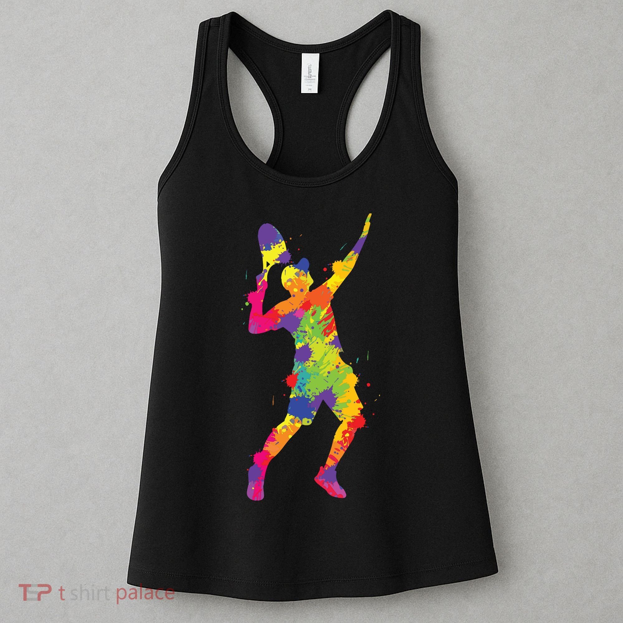 Tennis Player Kids Boy Women's Tank Top
