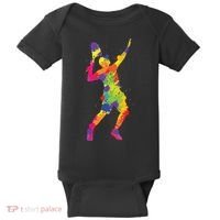 Tennis Player Kids Boy Baby Bodysuit thumb 0