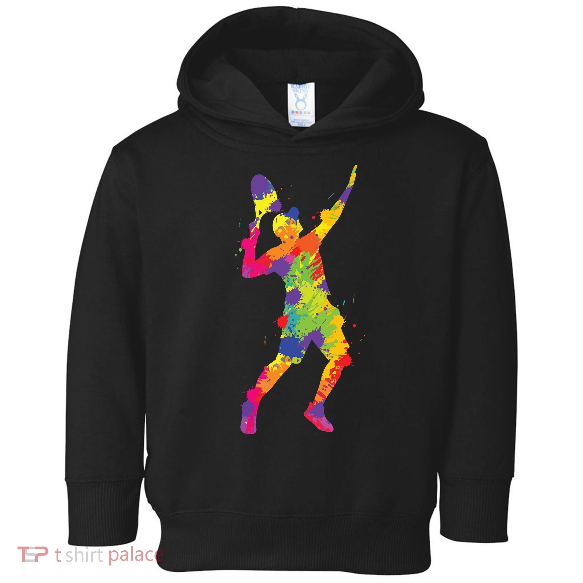 Tennis Player Kids Boy Toddler Hoodie