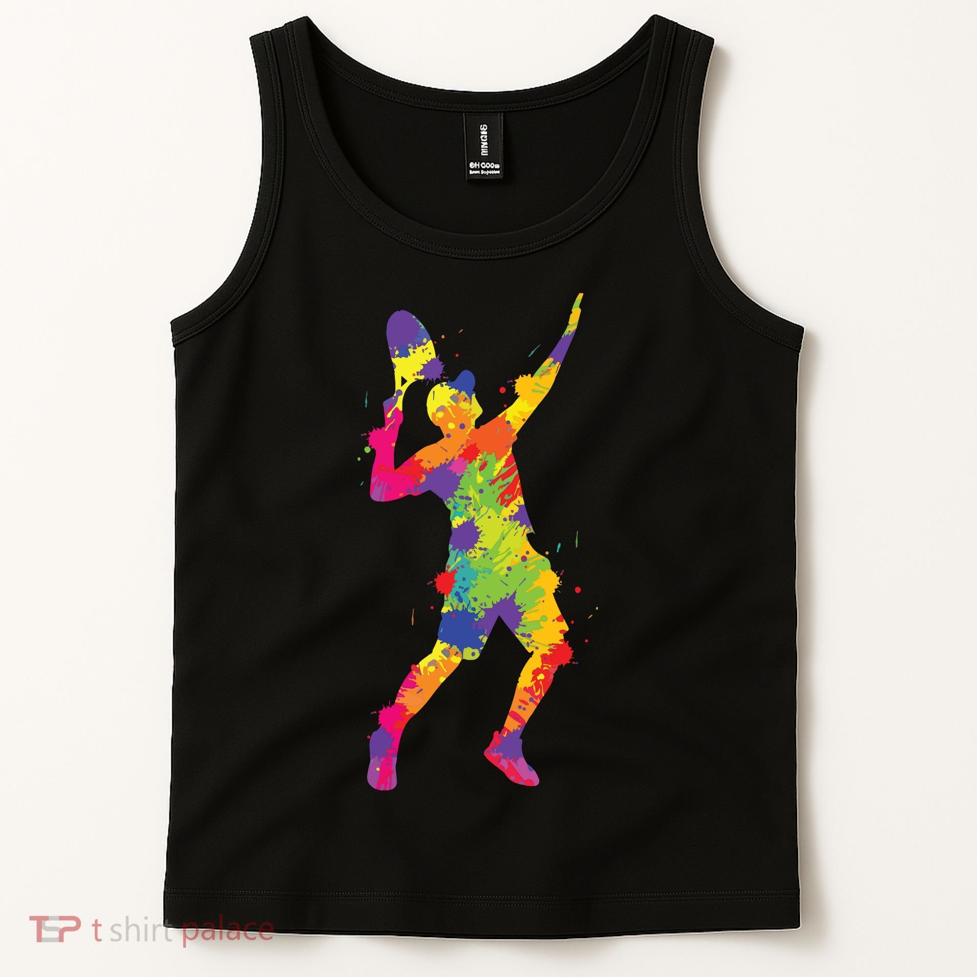 Tennis Player Kids Boy Tank Top