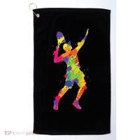 Tennis Player Kids Boy Golf Towel thumb 0