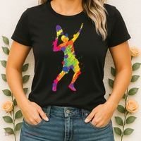 Tennis Player Kids Boy Women's T-Shirt thumb 2