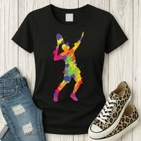 Tennis Player Kids Boy Women's T-Shirt thumb 3