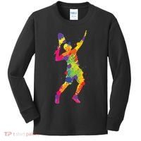Tennis Player Kids Boy Kids Long Sleeve Shirt thumb 0