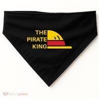 The Pirate King Best Pirate Anime Ever USA-Made Doggie Bandana thumb 0