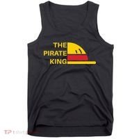 The Pirate King Best Pirate Anime Ever Tank Top thumb 0