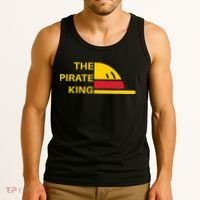 The Pirate King Best Pirate Anime Ever Tank Top thumb 3