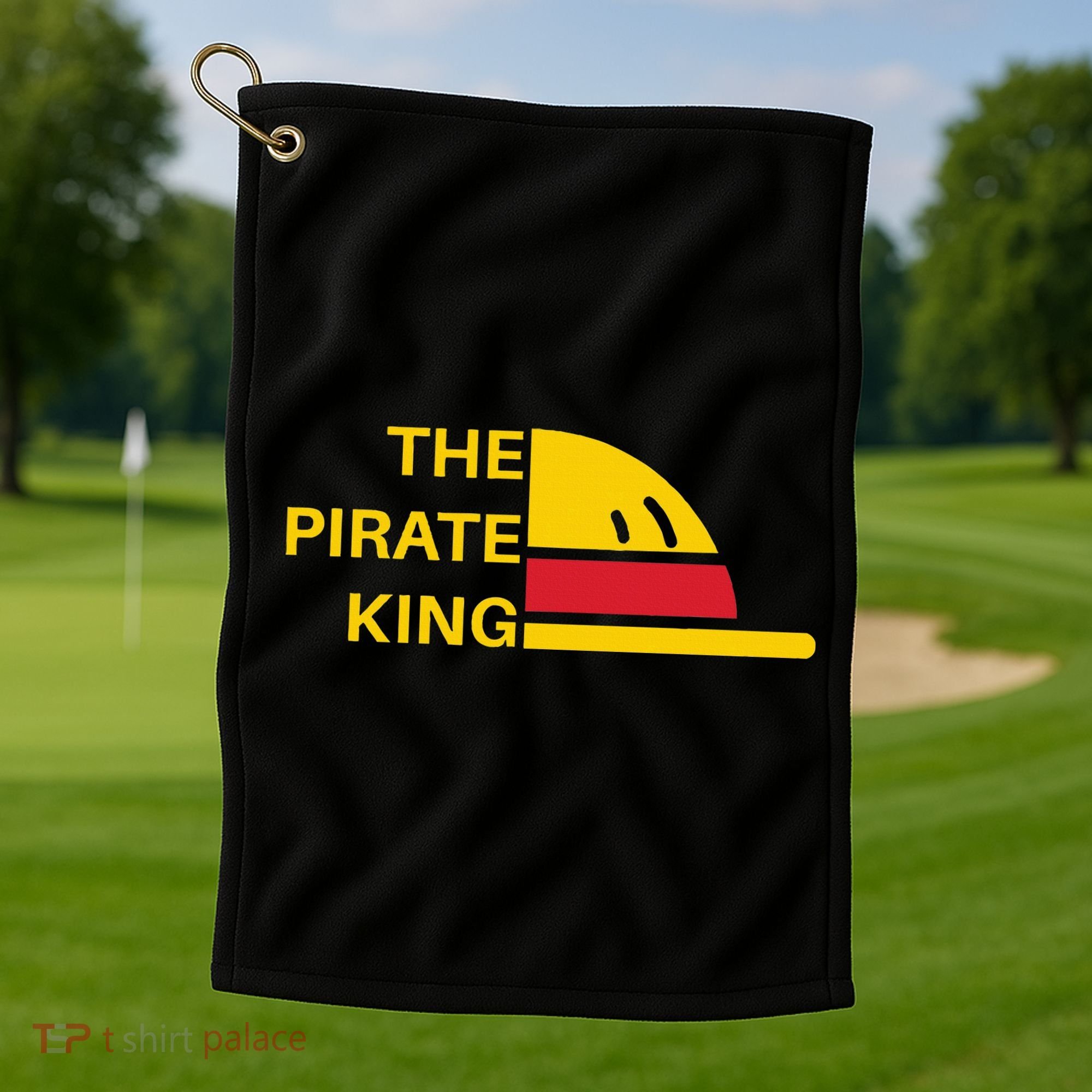 The Pirate King Best Pirate Anime Ever Golf Towel