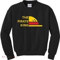 The Pirate King Best Pirate Anime Ever Kids Sweatshirt thumb 0