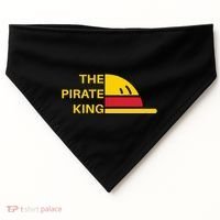 The Pirate King Best Pirate Anime Ever Japanese Manga Fans USA-Made Doggie Bandana thumb 0