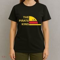 The Pirate King Best Pirate Anime Ever Japanese Manga Fans T-Shirt thumb 4