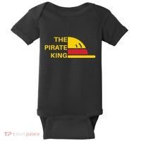 The Pirate King Best Pirate Anime Ever Japanese Manga Fans Baby Bodysuit thumb 0