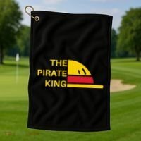 The Pirate King Best Pirate Anime Ever Japanese Manga Fans Golf Towel thumb 1