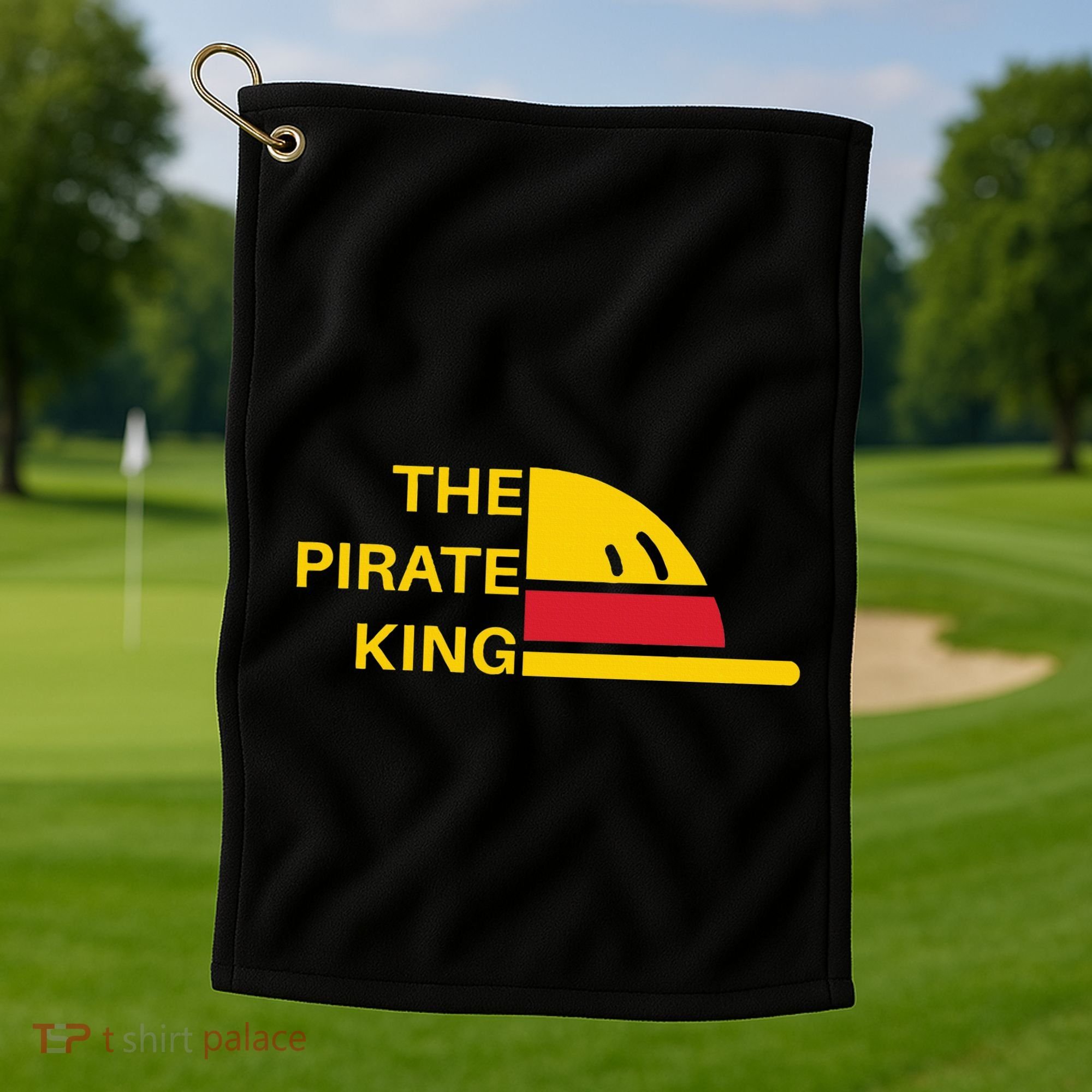 The Pirate King Best Pirate Anime Ever Japanese Manga Fans Golf Towel