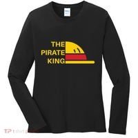 The Pirate King Best Pirate Anime Ever Japanese Manga Fans Women's Long Sleeve Shirt thumb 0