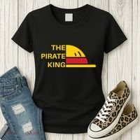 The Pirate King Best Pirate Anime Ever Japanese Manga Fans Women's T-Shirt thumb 3
