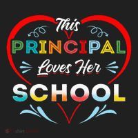 This Principal Loves Her School Head Teacher Headistress Hat thumb 2