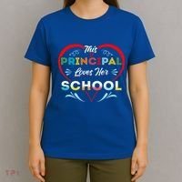 This Principal Loves Her School Head Teacher Headistress T-Shirt thumb 4