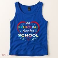 This Principal Loves Her School Head Teacher Headistress Tank Top thumb 2