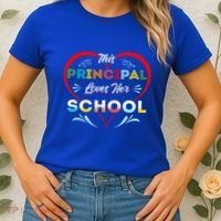 This Principal Loves Her School Head Teacher Headistress Women's T-Shirt thumb 2