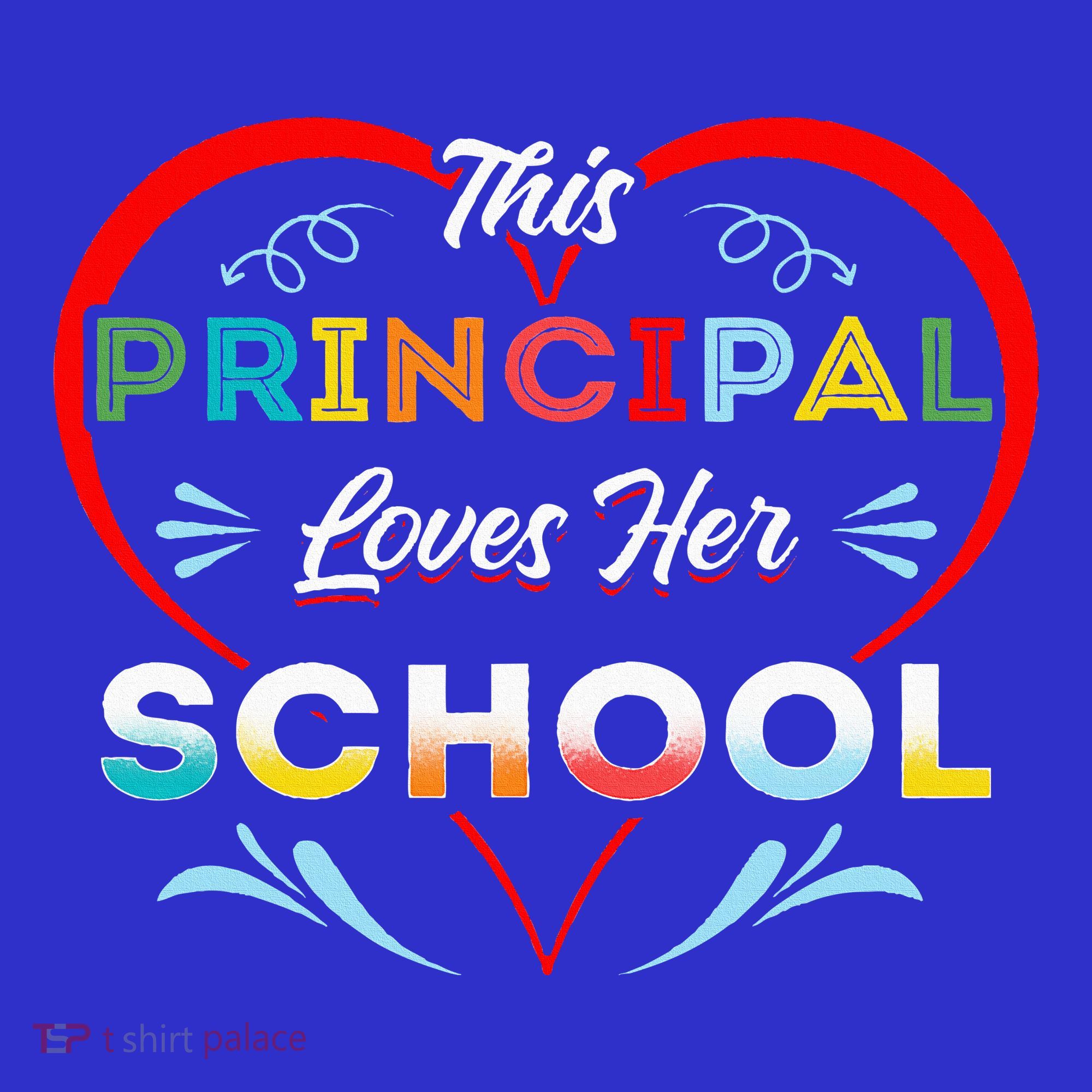 This Principal Loves Her School Head Teacher Headistress Kids Sweatshirt