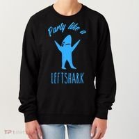Trending Party Like A Left Shark Gift Christmas Xmas Party Leftshark Dancing Sha Women's Sweatshirt thumb 0
