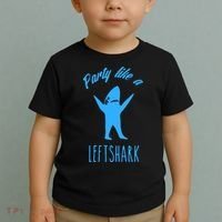 Trending Party Like A Left Shark Gift Christmas Xmas Party Leftshark Dancing Sha Toddler T-Shirt thumb 2