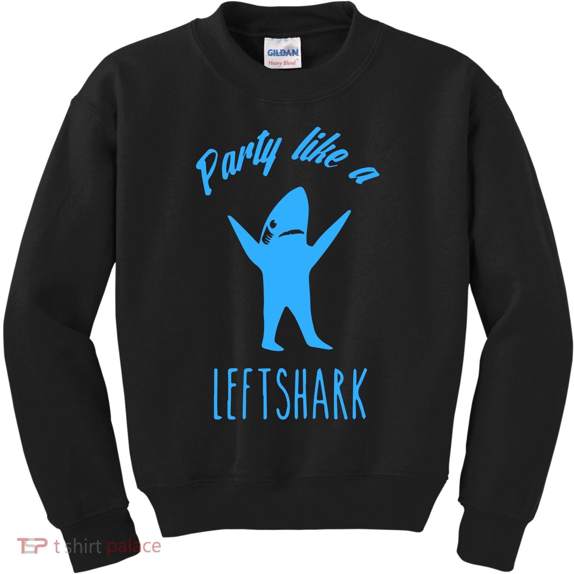 Trending Party Like A Left Shark Gift Christmas Xmas Party Leftshark Dancing Sha Kids Sweatshirt