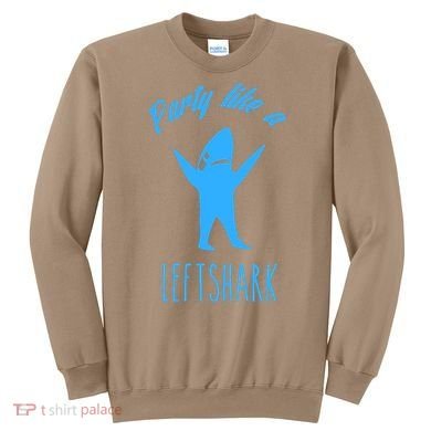 Trending Party Like A Left Shark Gift Christmas Xmas Party Leftshark Dancing Sha Sweatshirt