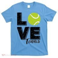 Tennis Player Lover I Love Tennis Gift T-Shirt thumb 0