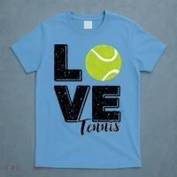 Tennis Player Lover I Love Tennis Gift T-Shirt thumb 4