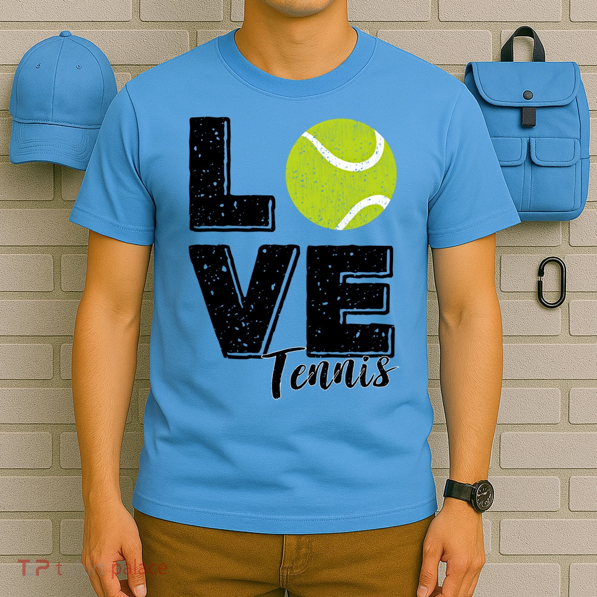 Tennis Player Lover I Love Tennis Gift T-Shirt