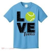 Tennis Player Lover I Love Tennis Gift Kids T-Shirt thumb 0