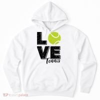Tennis Player Lover I Love Tennis Gift Hoodie thumb 0