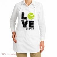 Tennis Player Lover I Love Tennis Gift Apron thumb 2