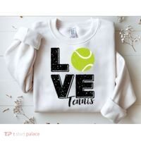 Tennis Player Lover I Love Tennis Gift Sweatshirt thumb 2