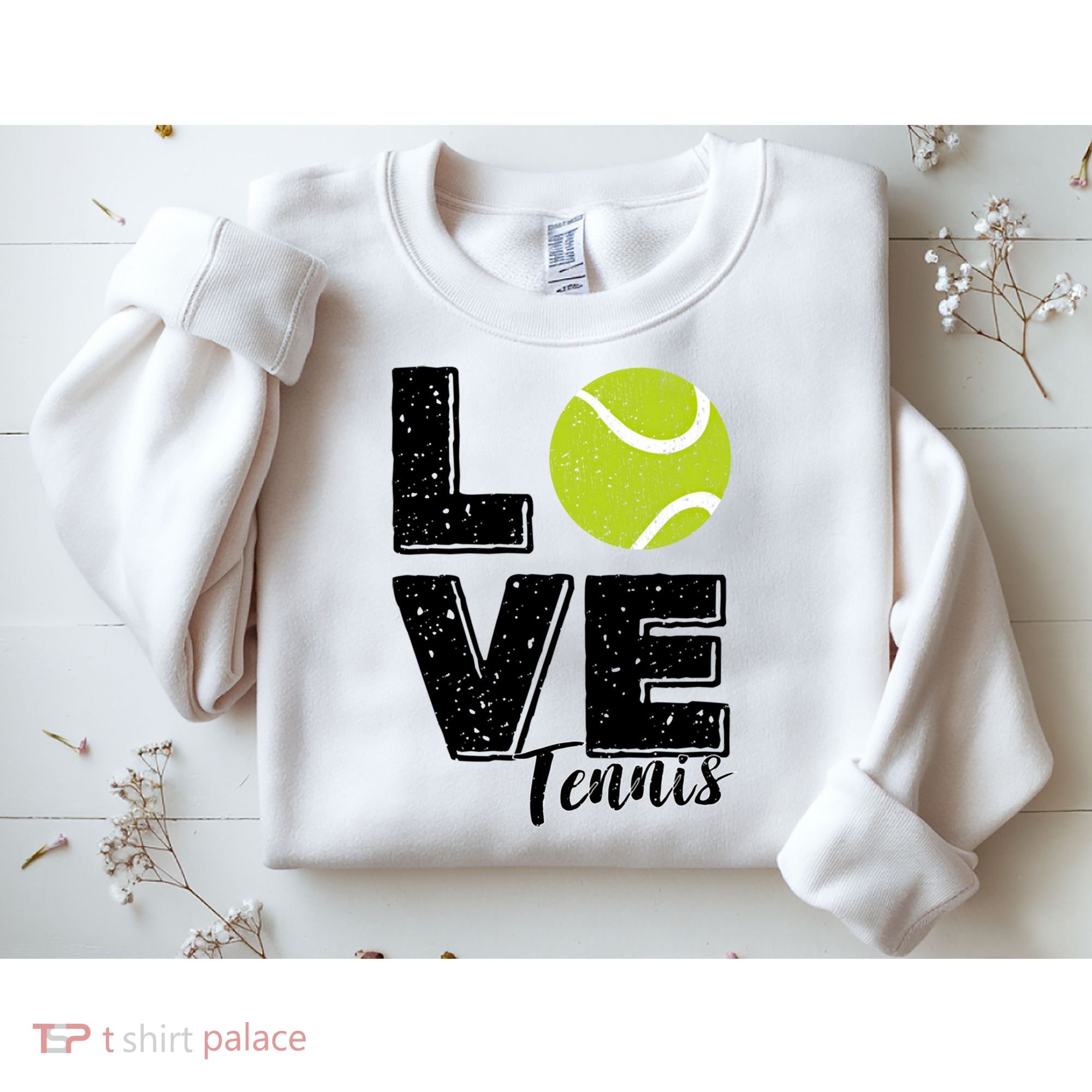Tennis Player Lover I Love Tennis Gift Sweatshirt