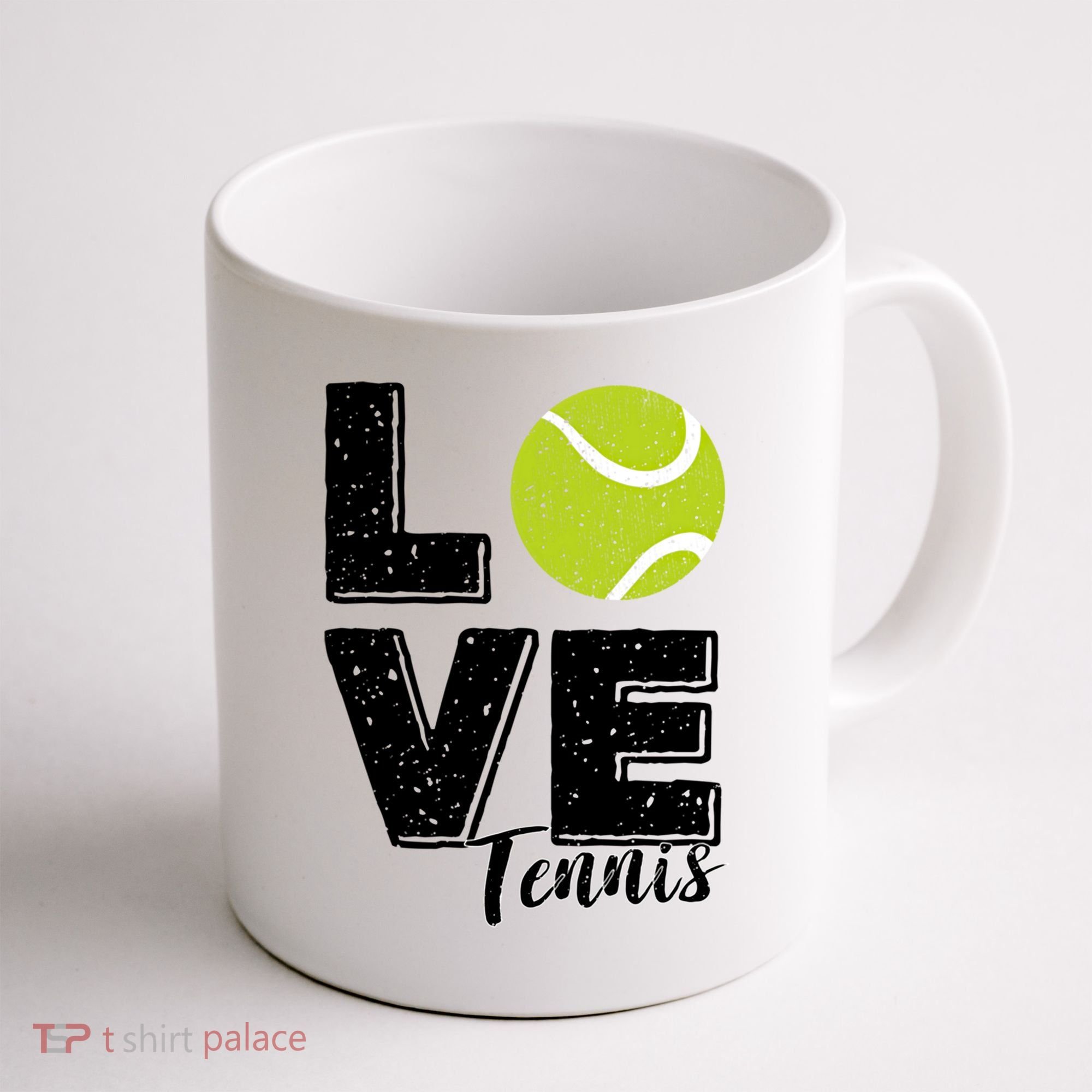 Tennis Player Lover I Love Tennis Gift Coffee Mug